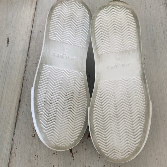 J/Slides Lightweight Dede White Platform Weave Sneakers. Size 6.5 - Picture 6 of 11